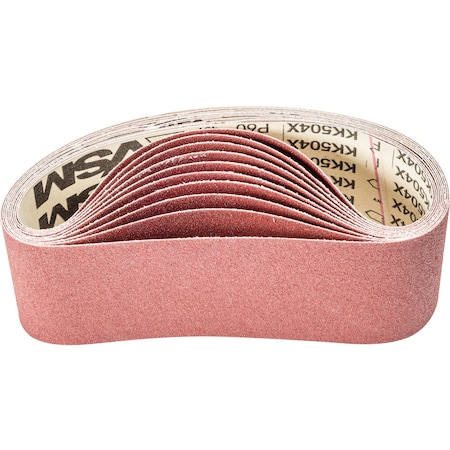 Pferd Coated Belt, Al/Oxd, 4"x24", 60 Grit, 4" W, 24" L, Coated, Aluminum Oxide, 60 Grit 49362